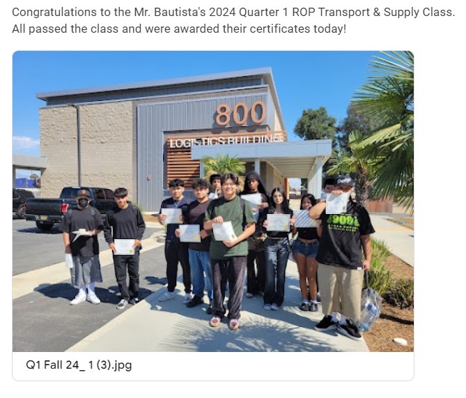ROP Transport Q1